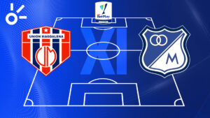 Posibles alineaciones del Unión Magdalena vs Millonarios en la Liga BetPlay 2025-I