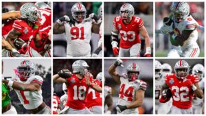 El campeón Ohio State amenaza el récord de más jugadores elegidos en un Draft de la NFL