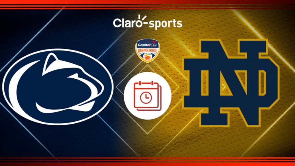 Orange Bowl 2025: ¿Cuándo es y a qué hora empieza el juego de semifinales del fútbol americano colegial de la NCAA Notre Dame vs Penn State?