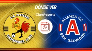 CD Platense vs Alianza: en vivo: Fecha, horario y dónde ver el partido de la jornada 3 de la Liga de El Salvador 2025