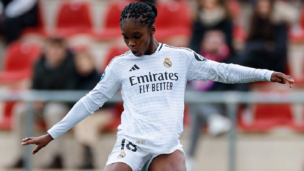 Linda Caicedo con el Real Madrid / Foto: Real Madrid Femenino