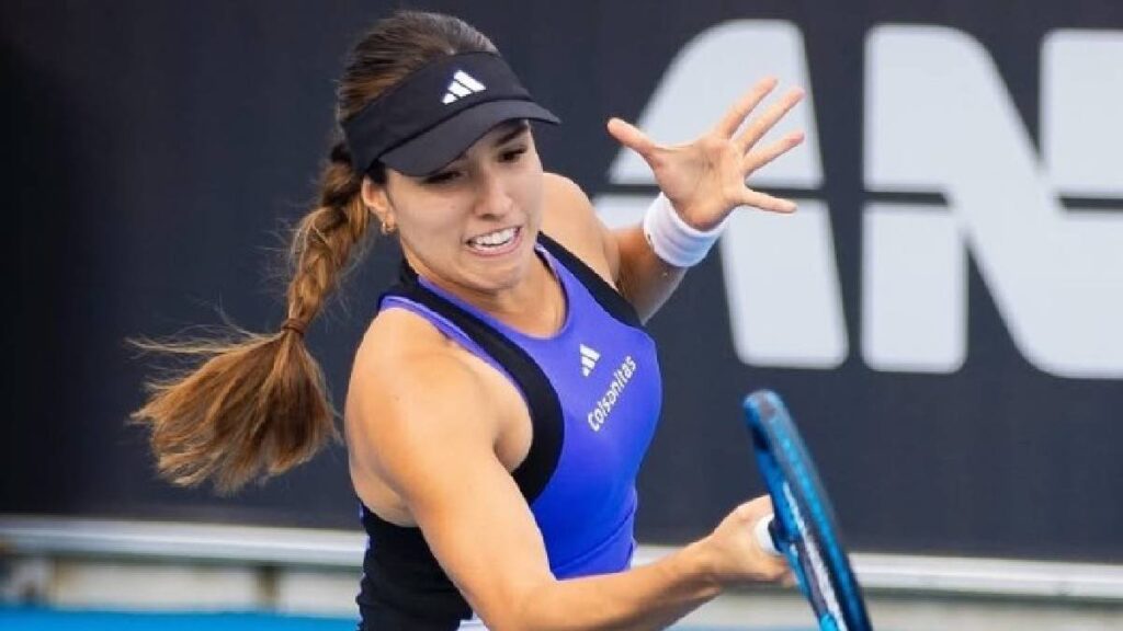 Camila Osorio en el WTA 250 de Hobart