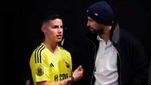 James confirma viaje a Colombia y desperdicia penal en la Kings League