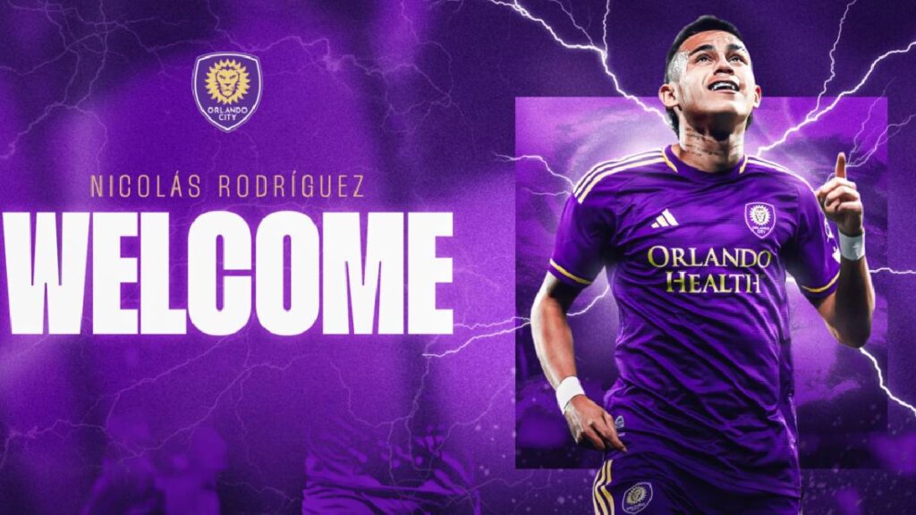 Nicolás Rodríguez nuevo jugador de Orlando City / Foto: Orlando City