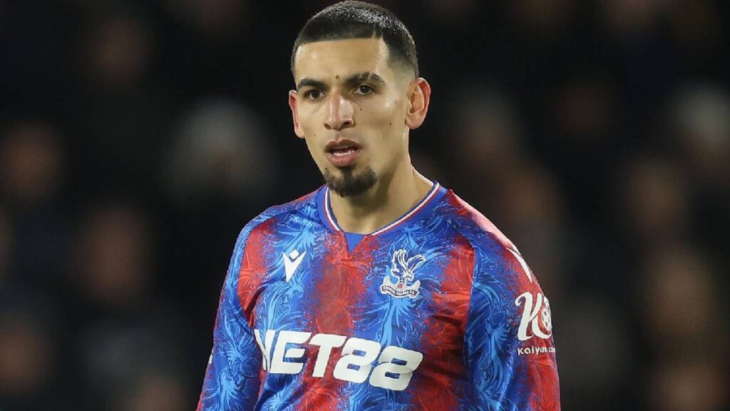 Daniel Muñoz con Crystal Palace / Foto: SofaScore