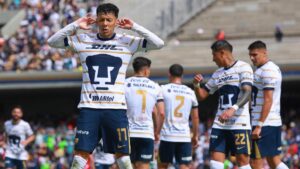 Pumas derrota a Necaxa y tiene un sufrido debut triunfal en el Clausura 2025