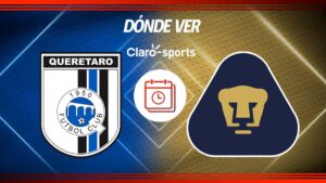 Querétaro vs Pumas, en vivo: Horario y dónde ver el partido de la jornada 2 de la Liga MX 2025