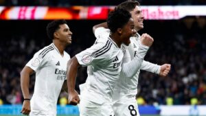 Endrick y Valverde salvan al Real Madrid del ridículo en la Copa del Rey