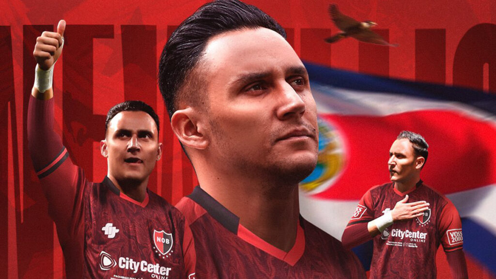 Keylor Navas es nuevo jugador de Newell's Old Boys.