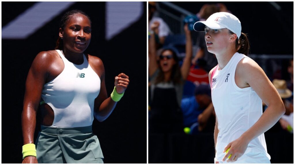 Swiatek Gauff | Australian Open | Reuters