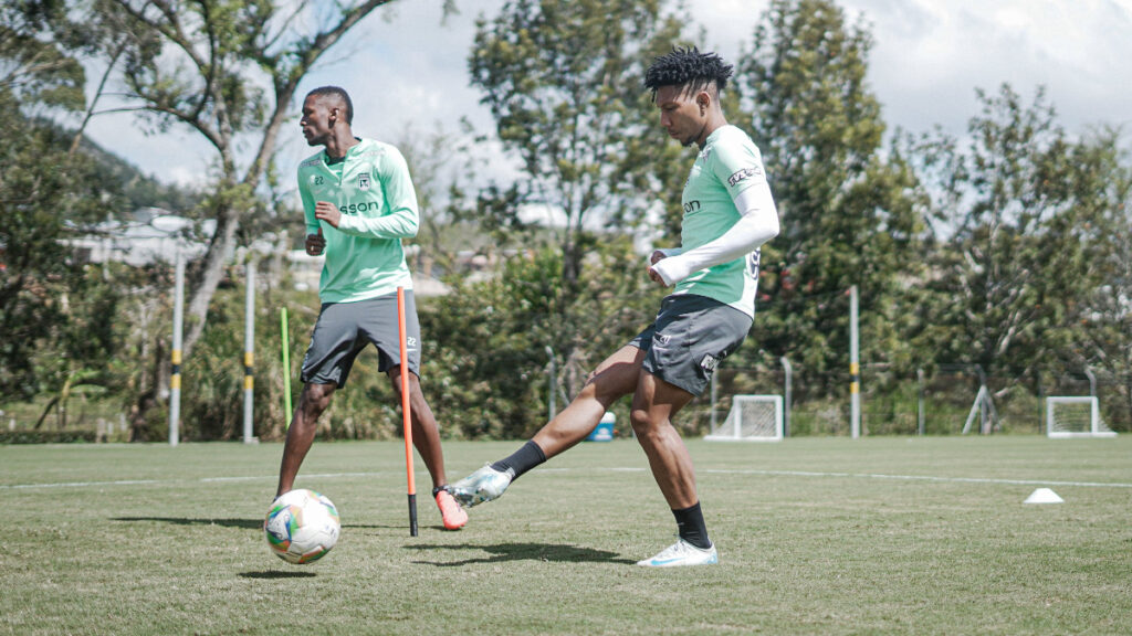 Joan Castro, en un entrenamiento. - @nacionaloficial.