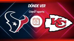 Texans vs Chiefs en vivo: Horario y dónde ver por TV y online el juego de la Ronda Divisional de los Playoffs NFL 2025