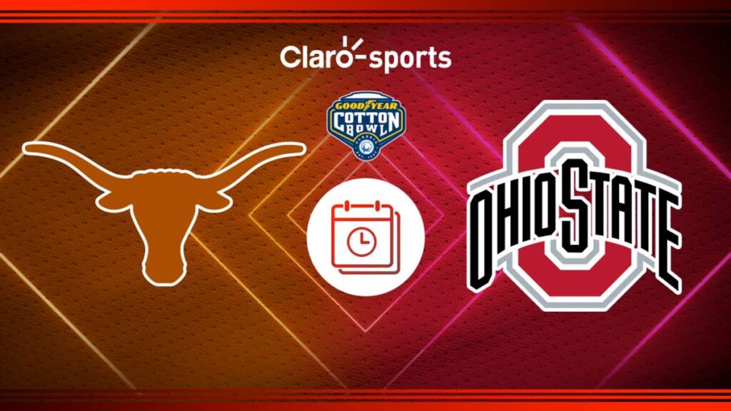 Cotton Bowl 2025: ¿Cuándo es y a qué hora empieza el juego de semifinales del fútbol americano colegial de la NCAA Ohio State vs Texas?