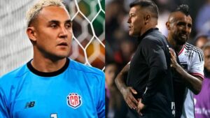 Vidal y Almirón se plantan ante la dirigencia de Colo Colo y enfrían la llegada de Keylor Navas: ¿qué pasó?