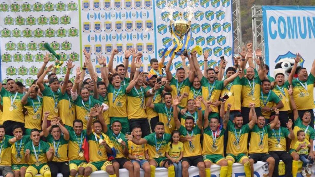 Guastatoya, primer bicampeón departamental. (Guastatoya)