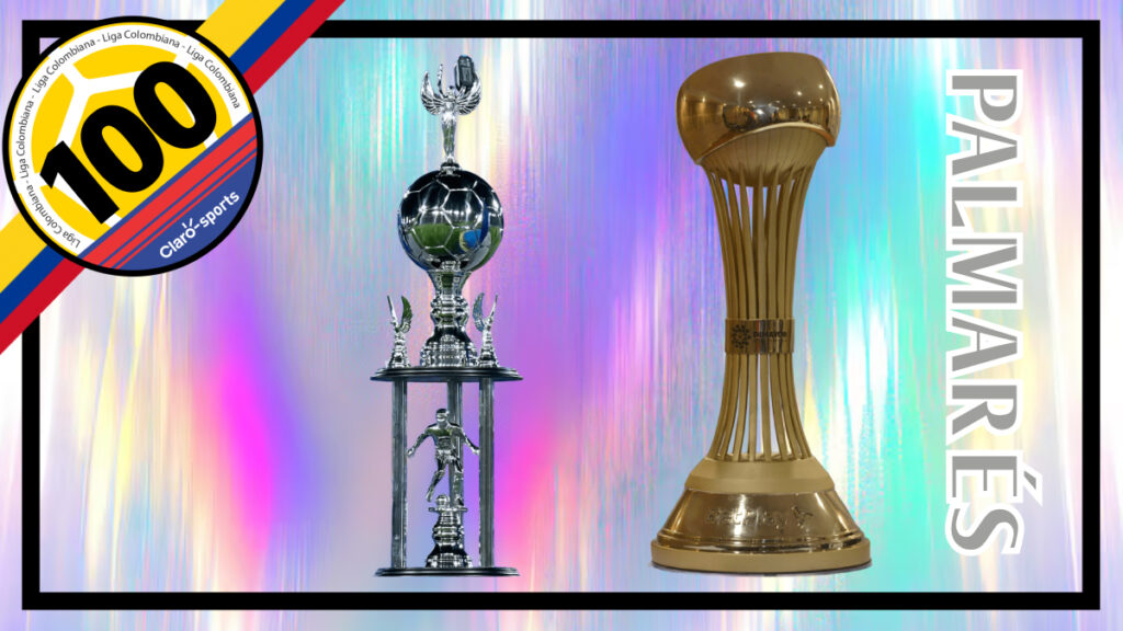 Trofeos de la Liga de Colombia.