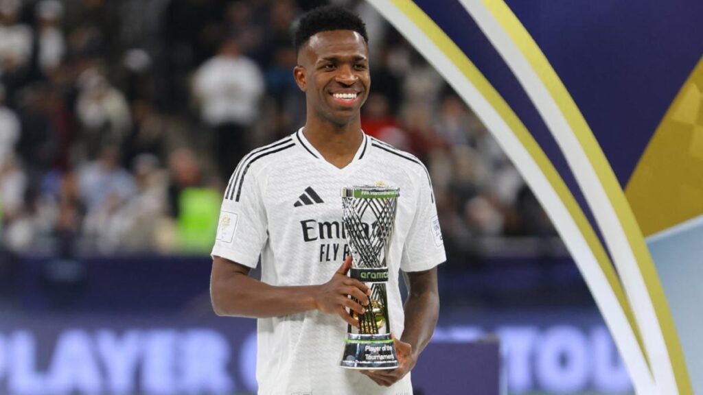 ¿Será que el dinero del fútbol de Arabia Saudita pueda meterse en la renovación de Vinicius con el Real Madrid?