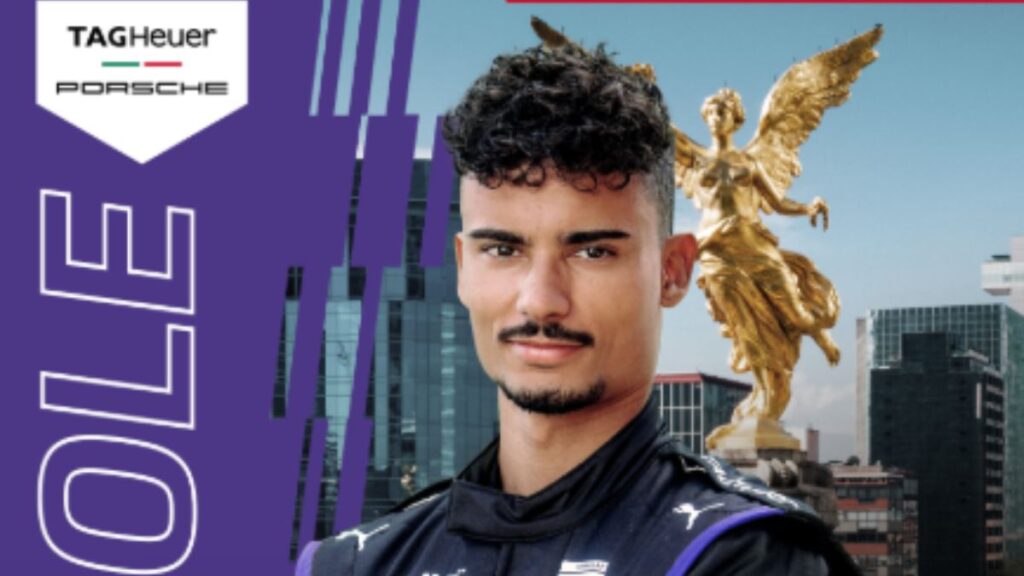 El piloto alemán de Porsche, Pascal Wehrlein, se hizo con la pole position para el E-Prix de la CDMX de la Fórmula E.