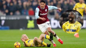 Crystal Palace sorprende al West Ham de Edson Álvarez y lo desplaza en la Premier League