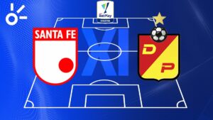 Posibles alineaciones de Santa Fe vs Deportivo Pereira en la Liga BetPlay 2025-I