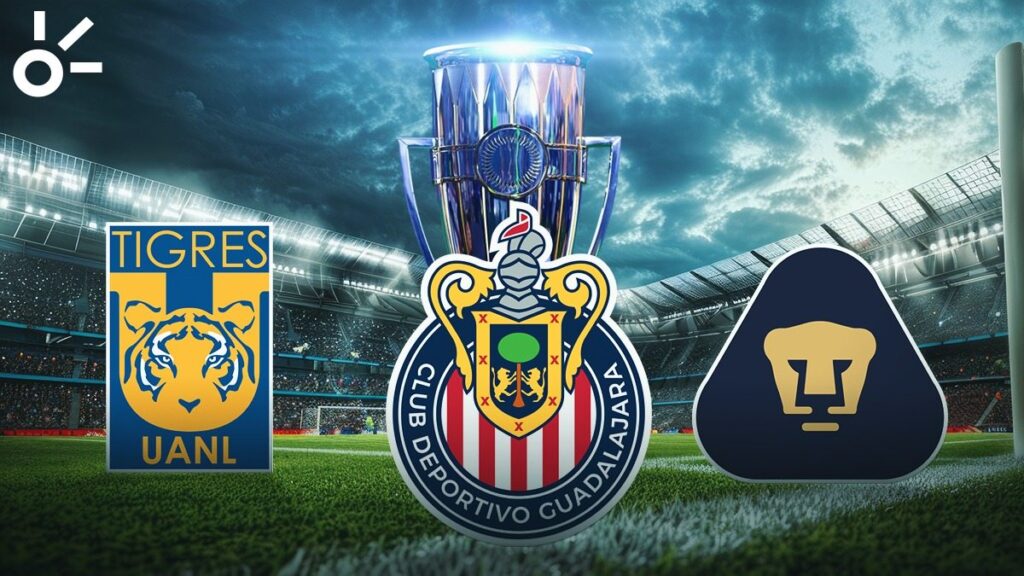 Lo que necesitan Chivas, Pumas y Tigres para pasar en la Concachampions