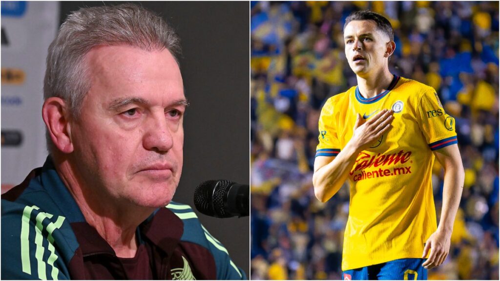 Álvaro Fidalgo y Javier Aguirre