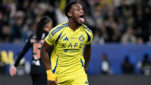 Jhon Durán debuta con doblete en la Liga Saudí y Cristiano Ronaldo se estrena con 40 años en la victoria del Al Nassr ante Al Feiha