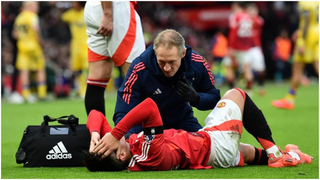 La lesión de Lisandro Martínez | Reuters