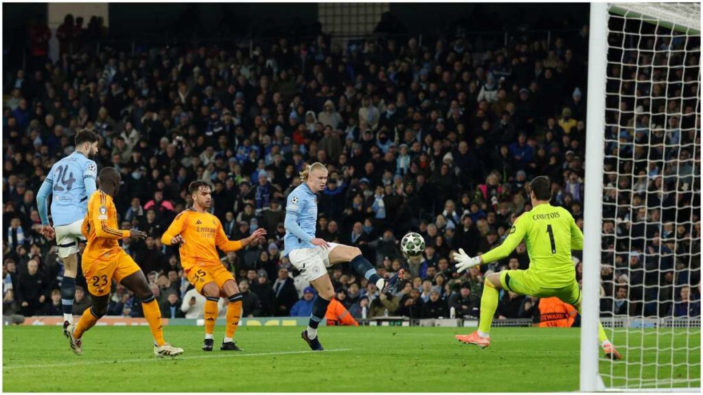 Polémico fuera de juego de Haaland ante el Real Madrid | Reuters