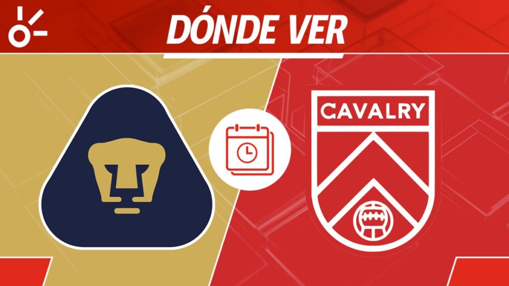 Pumas vs Cavalry, partido de vuelta de la Concachampions 2025