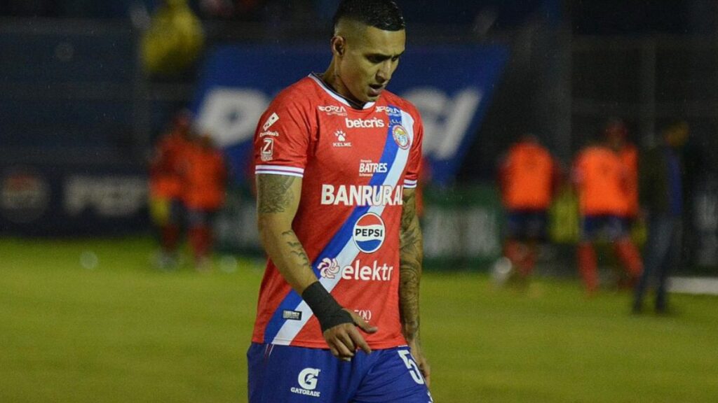 Jorge Aparicio, durante un partido. (IG Aparicio)