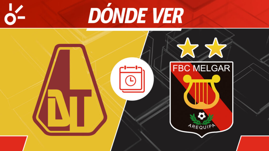 ¿Dónde ver en vivo el partido entre Tolima y Melgar?