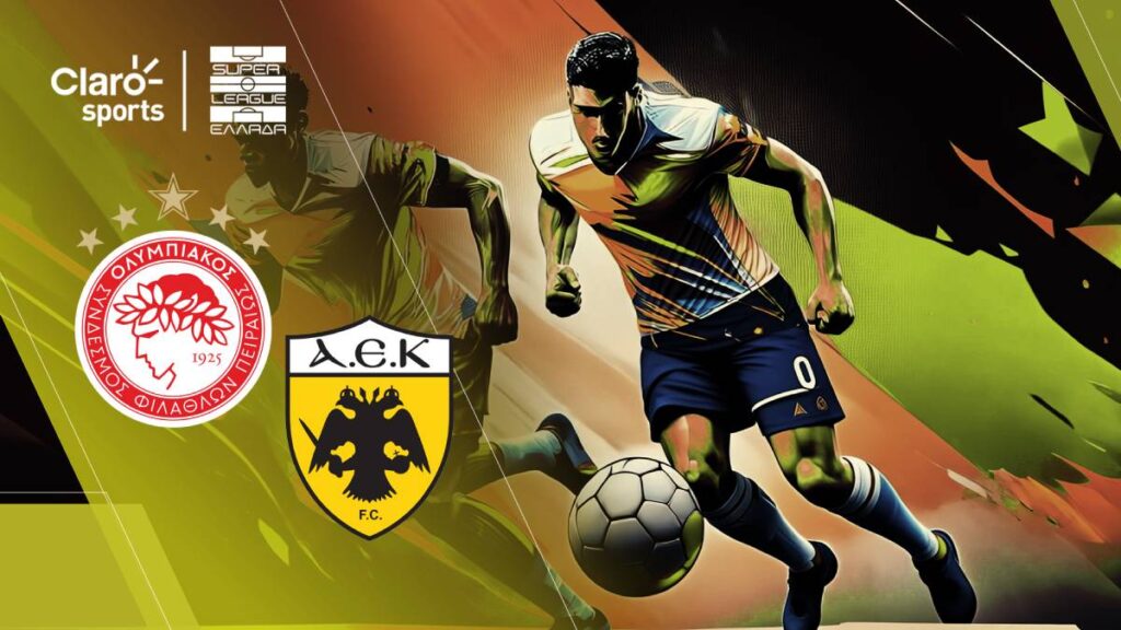 AEK Atenas vs Olympiacos, en vivo la Súper Liga de Grecia. | Claro Sports