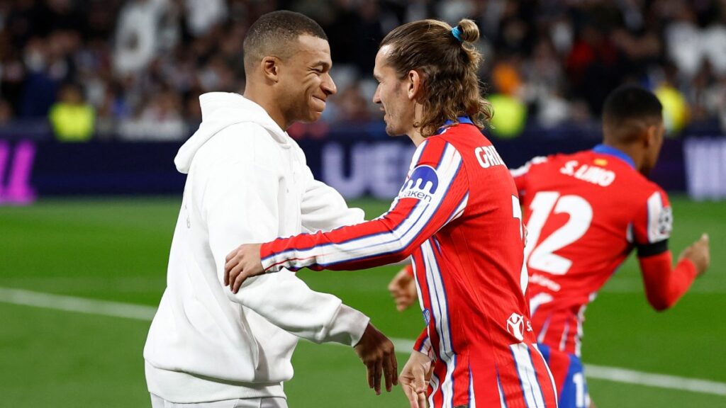 Mbappé enfrentará a su compatriota Griezmann