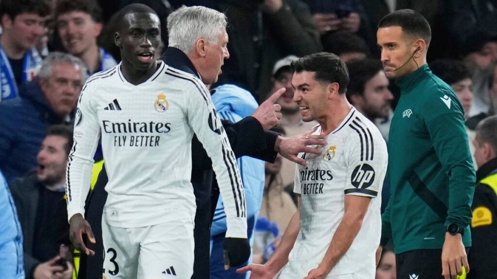 Eufórico festejo de Brahim. AP