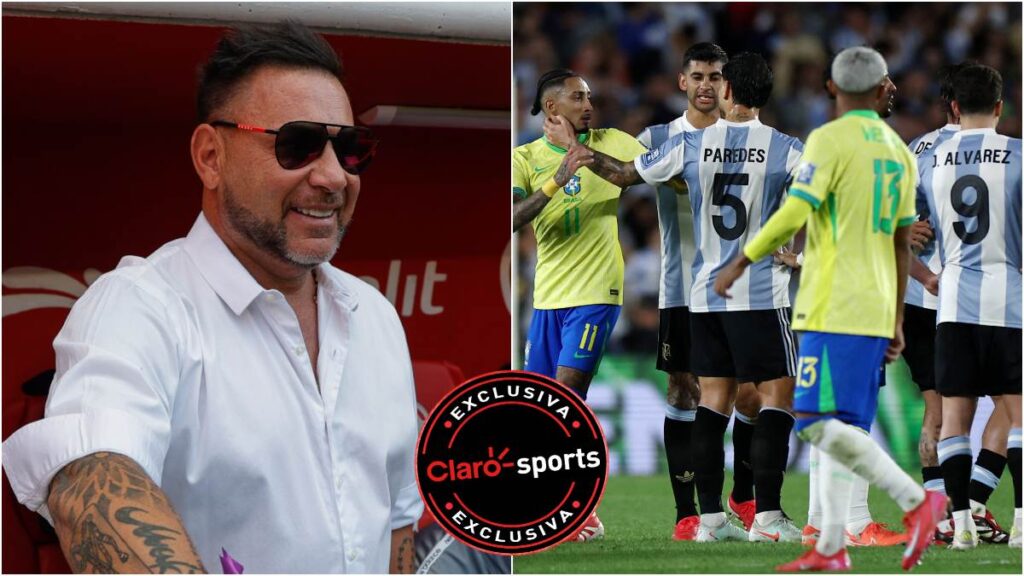 Mohamed nunca antes pensó que la selección argentina estuviera por encima de la selección brasileña tras lo visto en las eliminatorias