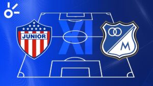 Posibles alineaciones de Junior vs Millonarios por la Liga BetPlay 2025-I