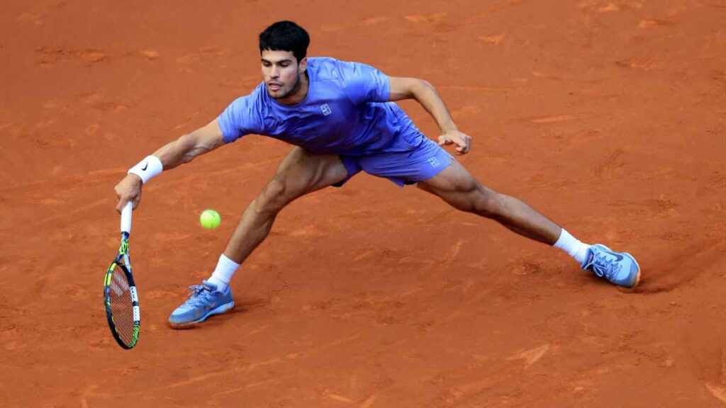 Carlos Alcaraz, lesionado, podría perderse el Masters de Madrid