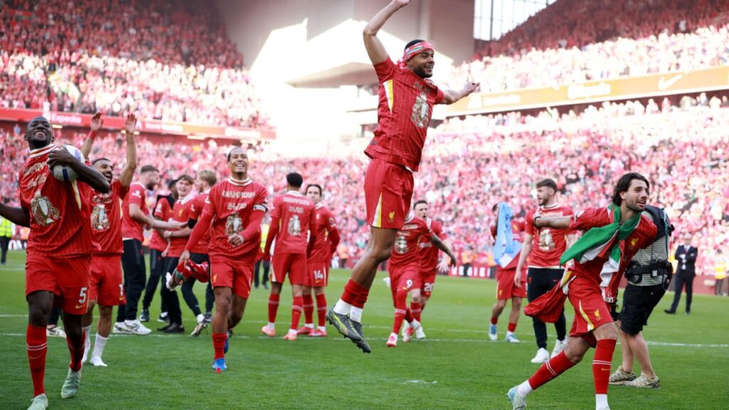 Así fueron las celebraciones del Liverpool tras conseguir la Premier League