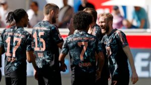 Bayern Munich se sacude la eliminación en Champions con goleada ante Heidenheim y acaricia el título de Bundesliga