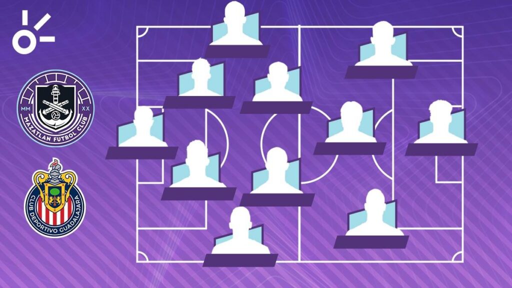 Alineaciones Mazatlán vs Chivas, Jornada 15: ¿Cómo salen al partido de Liga MX 2025?