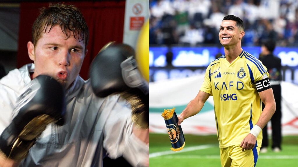 Canelo Álvarez tendrá a Cristiano Ronaldo como invitado de lujo