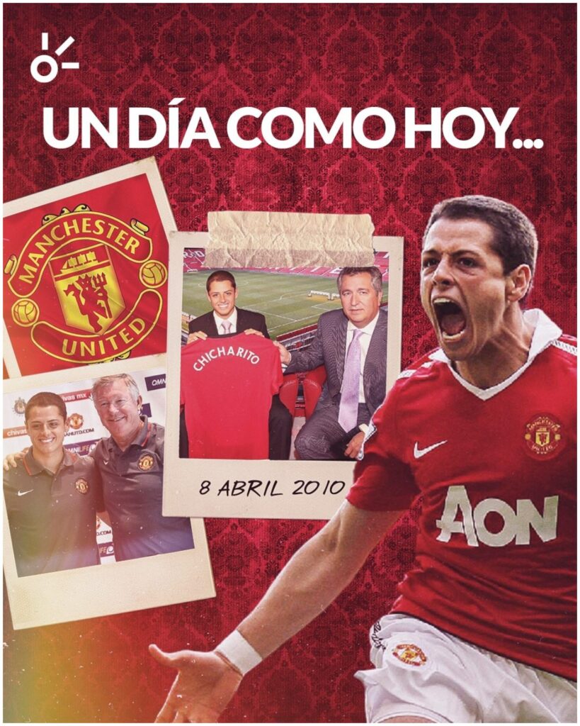Chicharito Hernández celebra 15 años de haber llegado al Manchester United | Claro Sports