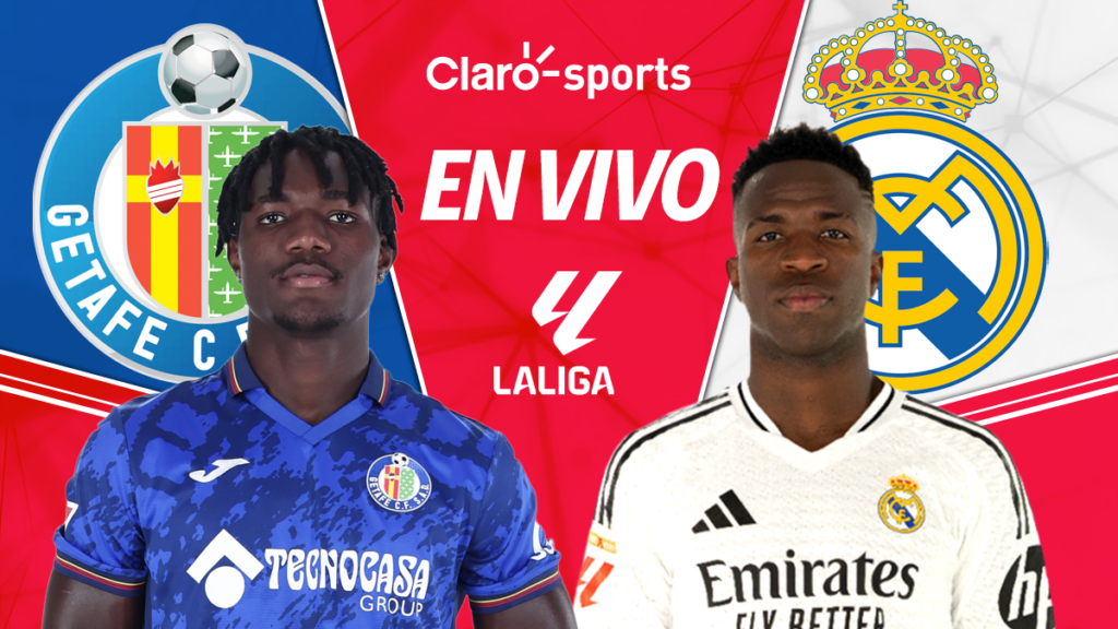 Getafe vs Real Madrid, en vivo LaLiga. | Claro Sports