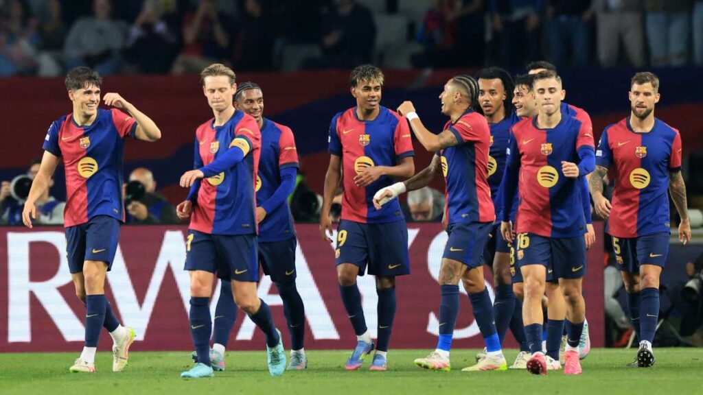 Barcelona abre la cuenta ante el Borussia Dortmund