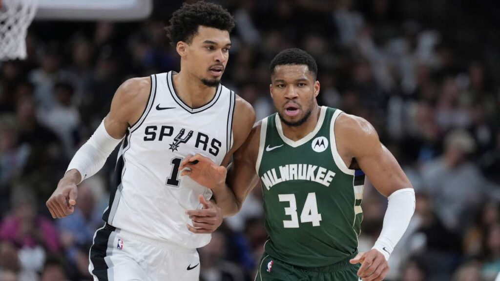 Spurs podría juntar a Victor Wembanyama y Giannis Antetokounmpo