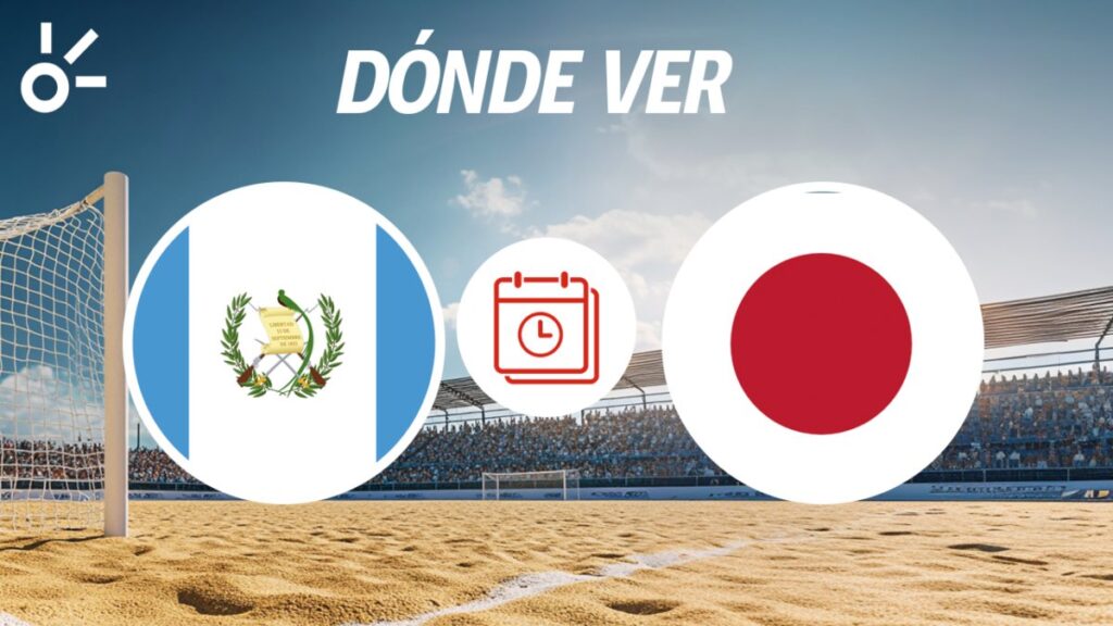 Guatemala vs Japón en vivo Mundial Beach Soccer Seychelles 2025: horario y cómo ver