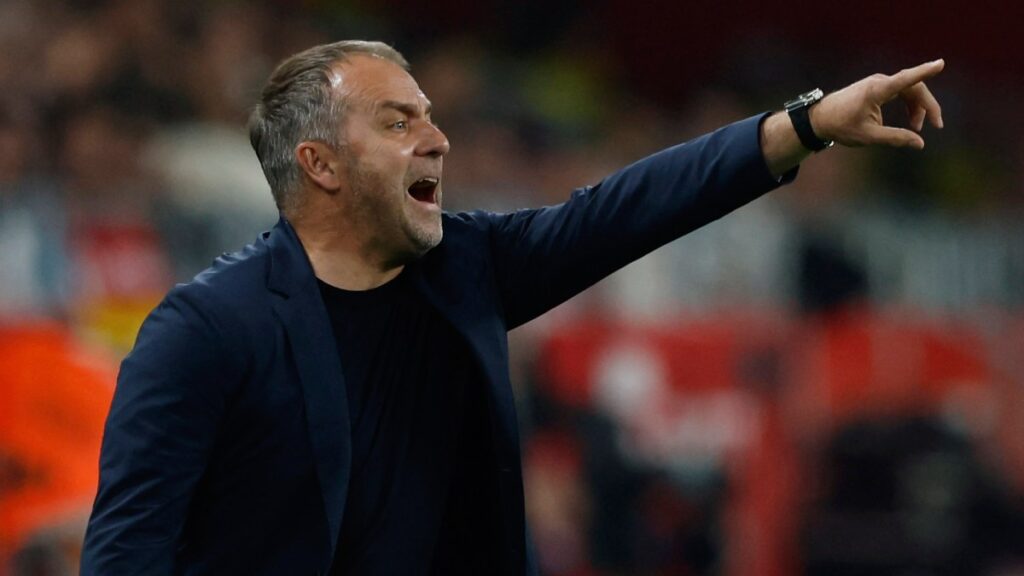 Hansi Flick, técnico del Barcelona