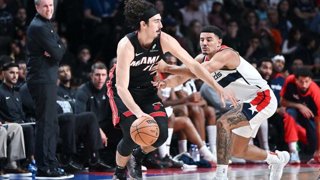 Jaime Jaquez en el NBA Mexico City Game 2024