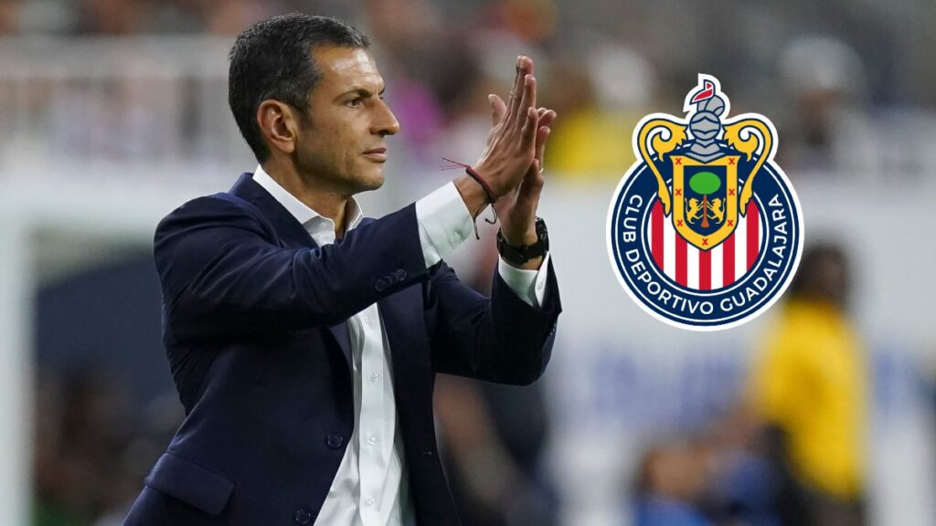 Jaime Lozano durante un partido con la selección mexicana